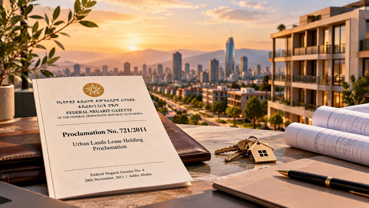 Ethiopia Urban Lands Lease Holding Proclamation No. 721/2011